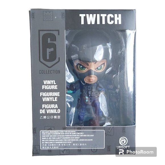 Rainbow Six Siege Collection Series 3 Twitch 4 Inch Vinyl & PVC Figure - Picture 1 of 6